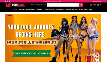 Popular online adult shop to buy silicon sex dolls.