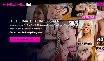 Excellent pay sex site for facial vids lovers.