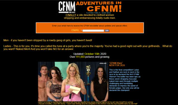 Fine paid porn site where you can watch CFNM xxx scenes.